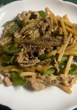 コンソメ青椒肉絲-レシピのメイン写真