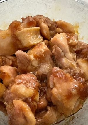 レンジで照り焼きチキン-レシピのメイン写真