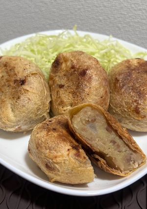 油揚げで作るお手軽コロッケ-レシピのメイン写真