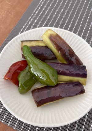 なすびとピーマンの煮浸し-レシピのメイン写真