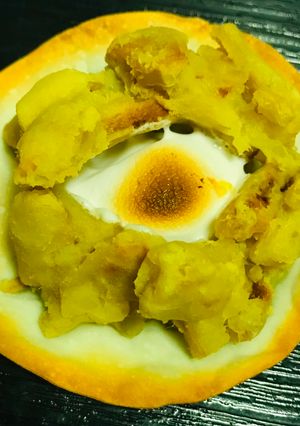 焼き芋モンスター★餃子の皮★ハロウィン-レシピのメイン写真