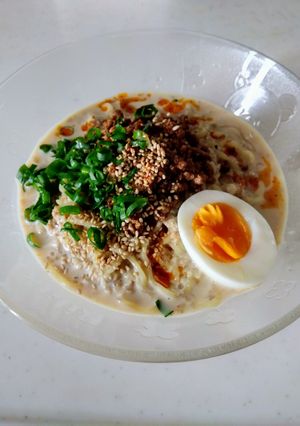 いつもの素麺を味変♪ 担々素麺（中華麺）-レシピのメイン写真