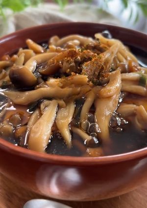 ５分でできる♪温豆腐のきのこあんかけ-レシピのメイン写真