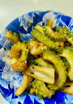 ゴーヤとちくわのきんぴら風炒め-レシピのメイン写真