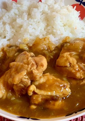 自家製キタアカリと玉葱のチキンカレー-レシピのメイン写真