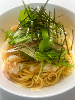 ツナおろし和風だし醤油パスタ-レシピのメイン写真
