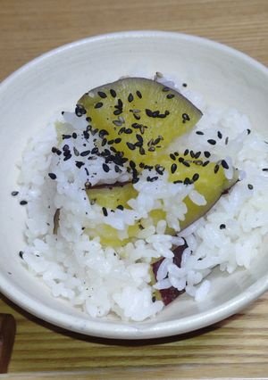 【腸活レシピ】さつまいもご飯-レシピのメイン写真