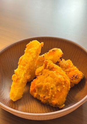 コロッケ風かぼちゃのオーブン焼き-レシピのメイン写真