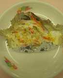 白身魚のコーンマヨ焼き★宇都宮学校給食