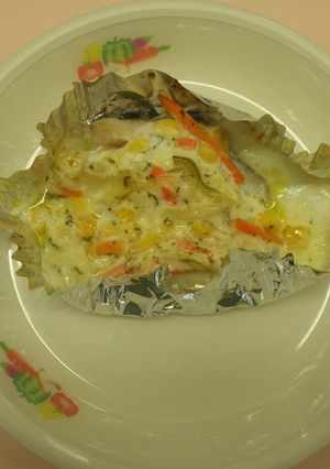 白身魚のコーンマヨ焼き★宇都宮学校給食-レシピのメイン写真