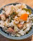 無添加☆焼鳥風味の炊き込みご飯