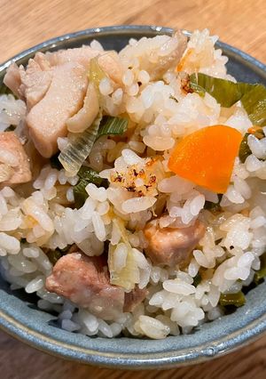 無添加☆焼鳥風味の炊き込みご飯-レシピのメイン写真
