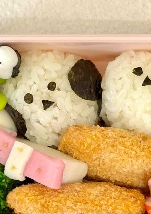 シマエナガ弁当…キャラ弁？-レシピのメイン写真