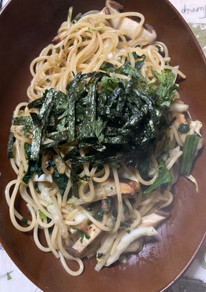 簡単、和風パスタ٩( 'ω' )و-レシピのメイン写真