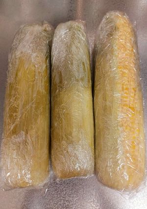 レンチン簡単蒸しとうもろこし-レシピのメイン写真
