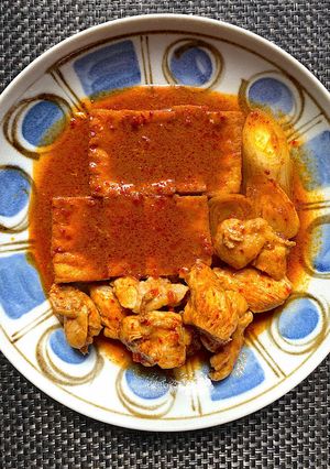 大皿鶏　鶏のスパイシー煮込み-レシピのメイン写真