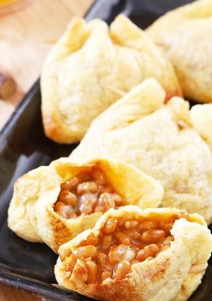 やみつき♡ヤンニョムチーズ納豆巾着-レシピのメイン写真