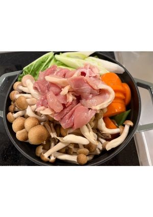 野菜たっぷり！とり野菜みその絶品鍋-レシピのメイン写真