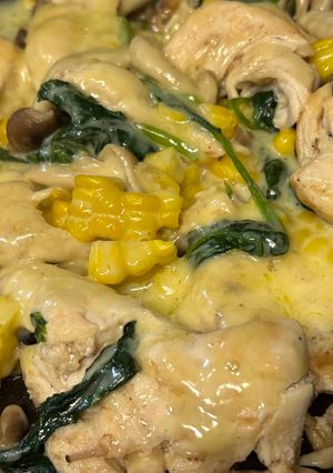 チーズたっぷり鶏ささみの炒め物-レシピのメイン写真