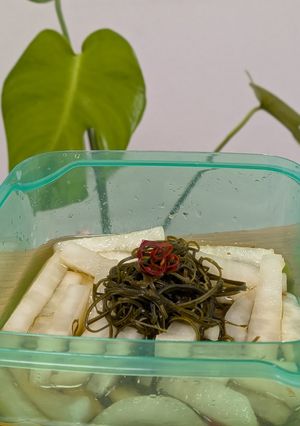 超簡単 副菜!だいこんときざみこんぶのお漬物-レシピのメイン写真