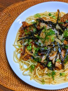 鶏の唐揚げみぞれスパゲッティ-レシピのメイン写真