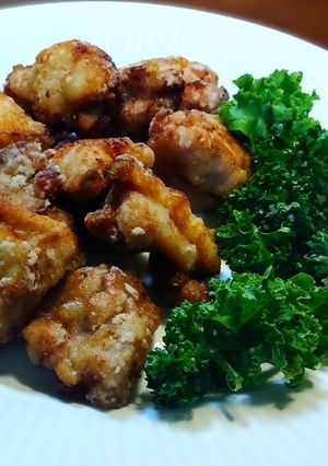 裏技　鶏の唐揚げ　下粉に米粉を使ってみました-レシピのメイン写真
