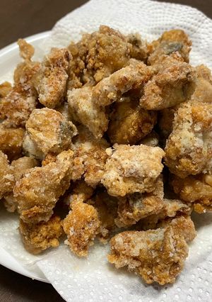 ソウダカツオのガーリック竜田揚げ-レシピのメイン写真
