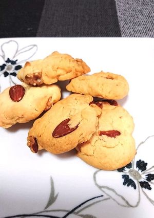 ミコばあばの米粉ナッツクッキー-レシピのメイン写真