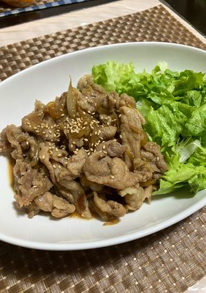 豚こまと生姜の甘辛煮-レシピのメイン写真