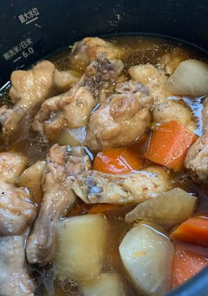 手羽元のさっぱり蜂蜜煮！電気圧力鍋で簡単-レシピのメイン写真