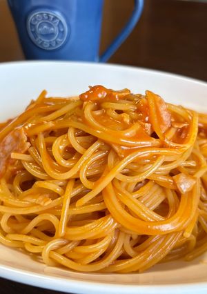簡単ワンパン♪トマトクリームパスタ-レシピのメイン写真