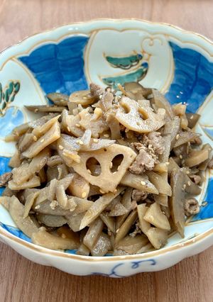 牛蒡とれんこんの旨味きんぴら-レシピのメイン写真