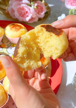 チーズ好きのためのチーズ蒸しケーキ-レシピのメイン写真