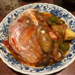 รูปของ 鯛のオリーブオイルトマト煮込み