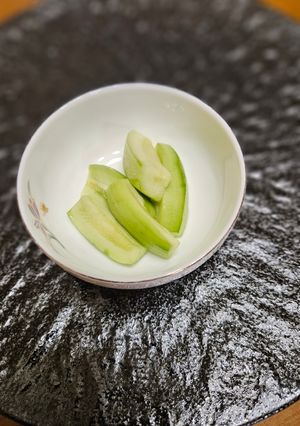 摘菓メロンの浅漬け-レシピのメイン写真