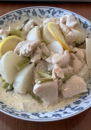鶏胸肉とかぶのフリカッセ-レシピのメイン写真