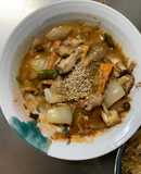 簡単中華風味噌パスタ味甘酢酢豚