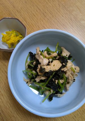 鶏ささ身の磯辺あえ-レシピのメイン写真