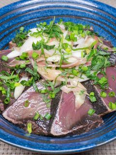 岩下の新生姜を使った、かつおのたたき丼-レシピのメイン写真