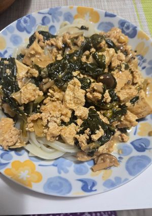麻婆あんかけうどん-レシピのメイン写真
