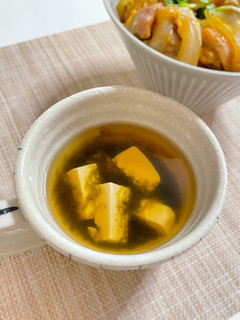 あおさと豆腐のお吸い物-レシピのメイン写真