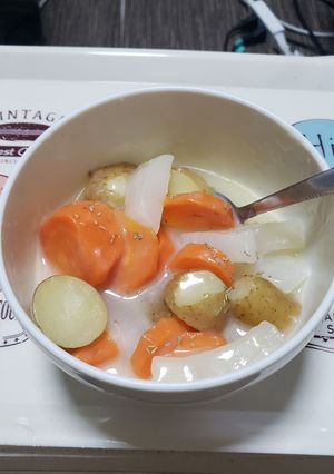 電子レンジでクリームシチュー-レシピのメイン写真
