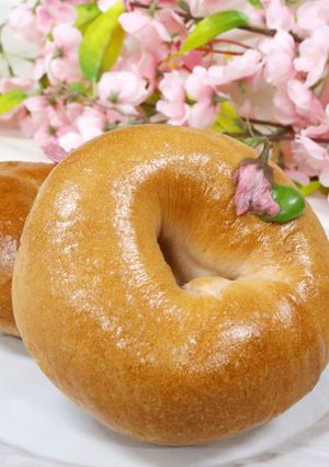 桜のベーグル-レシピのメイン写真
