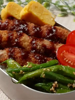 アスパラの肉巻きフライ弁当-レシピのメイン写真