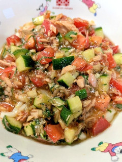 夏野菜のイタリアン冷やしうどん-レシピのメイン写真