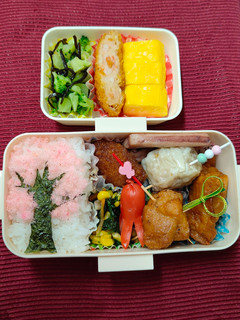 桜の木弁当☆4月のキャラ弁-レシピのメイン写真