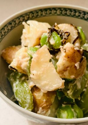 春野菜のうまみ和ポテサラ-レシピのメイン写真
