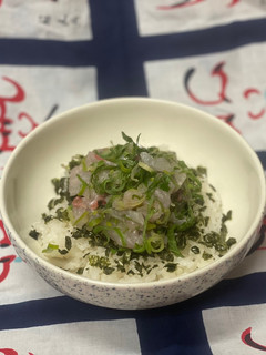 鯵のたたき丼-レシピのメイン写真