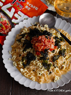 辛感覚⁈韓国風★ラーメンリゾット-レシピのメイン写真