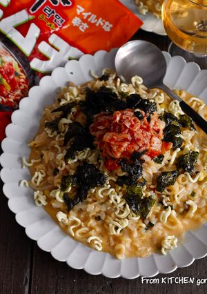 辛感覚⁈韓国風★ラーメンリゾット-レシピのメイン写真